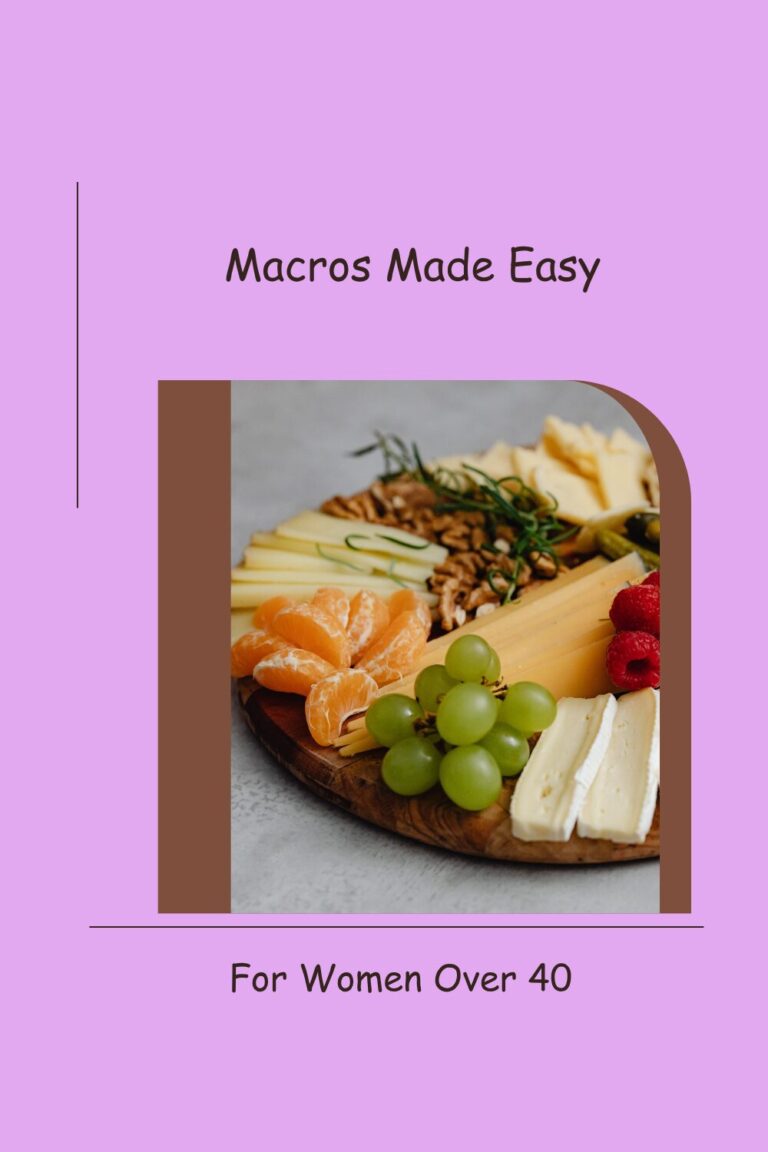 Macros Made Easy for Women Over 40: Fueling Hormone Health Without Counting Every Bite