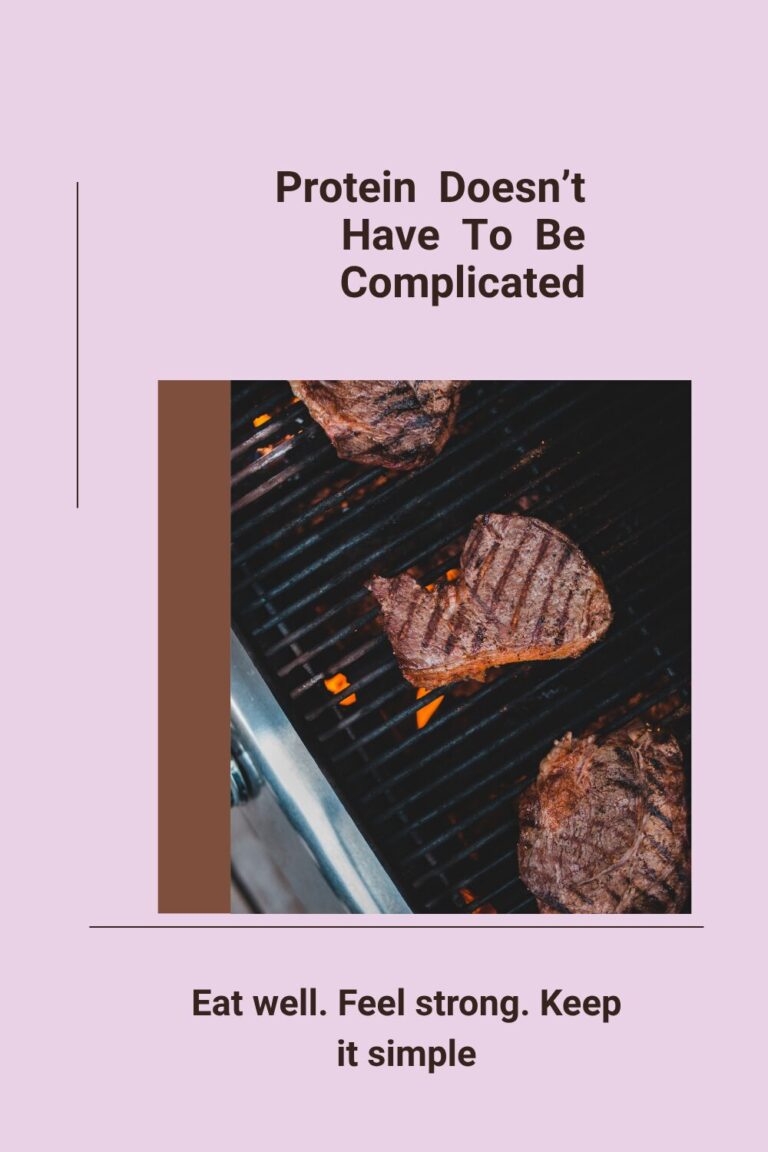 Protein Made Simple: How to Hit Your Goals Without Obsessing