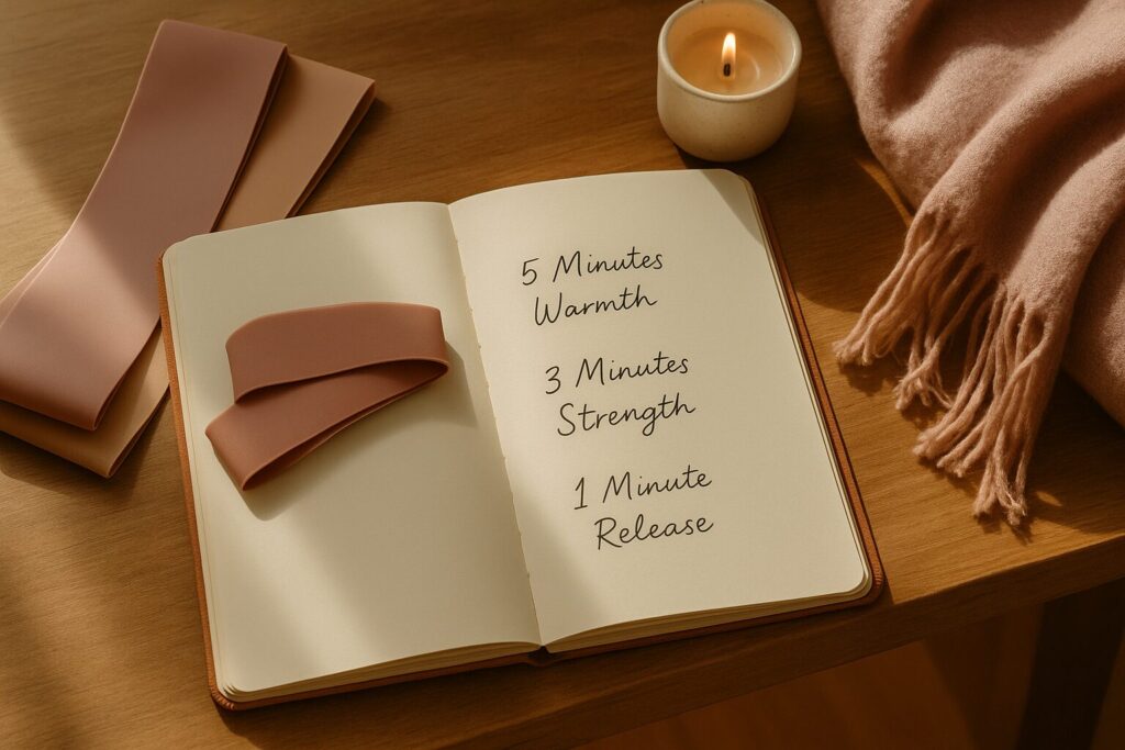 Journal with some movement tips